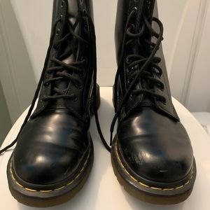 Dr. Martens 1460 Smooth Leather Lace up Boots